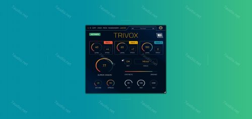 创意和声效果插件 W.A Production Trivox v1.0.2 BUBBiX WIN-7audio