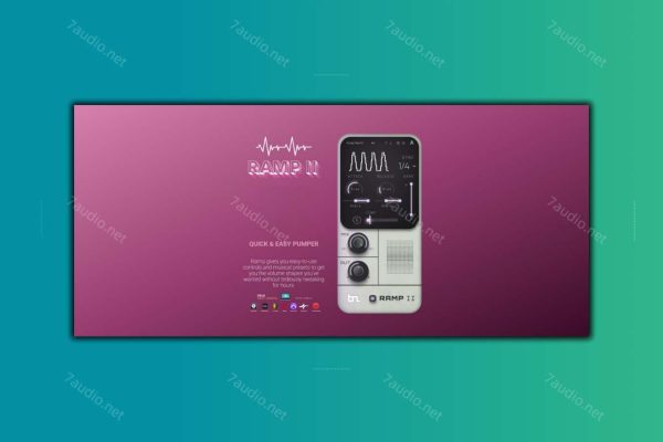 塑形效果器插件 Beatskillz Ramp 2 v1.02 BUBBiX WIN-7audio