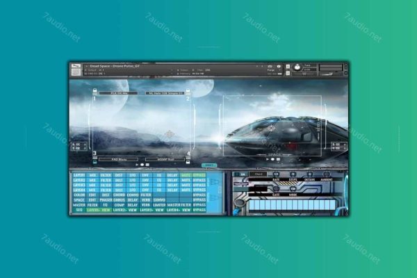 手碟鼓音源 PulseSetter Sounds Handpan Machina Kontakt-7audio