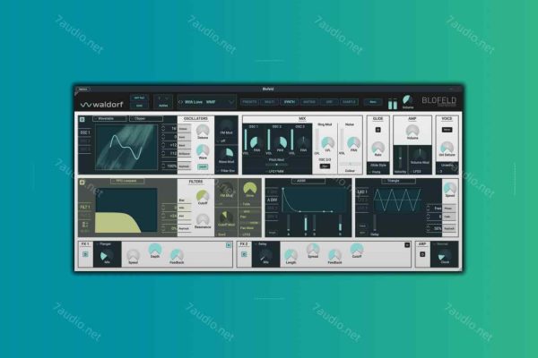 模拟合成器 Waldorf Blofeld Plugin v1.1.1 R2R WIN&MAC-7audio