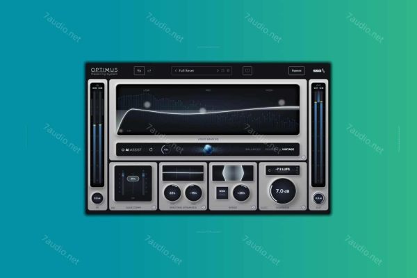 母带AI智能插件 SSG Audio Optimus v1.0.19 MOCHA WIN-7audio