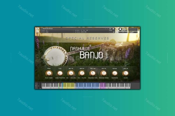 班卓琴音源 Impact Soundworks Special Reserves Nashville Banjo KONTAKT-7audio