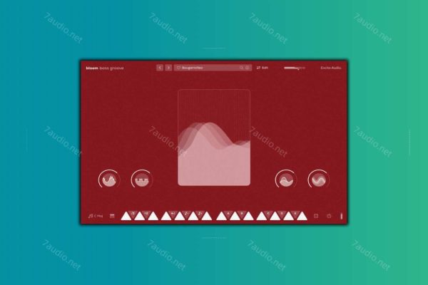 电子合成贝斯音源 Excite Audio Bloom Bass Groove v1.2.0 BUBBiX WIN&MAC-7audio
