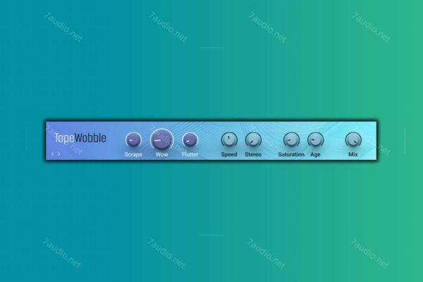 磁带效果插件 NI Tape Wobble 1.3.3 HCiSO MacOS-7audio