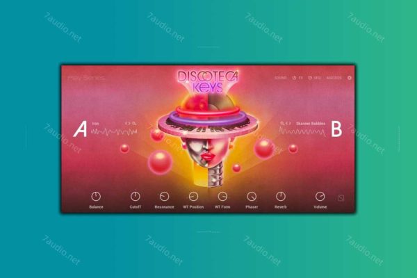 迪斯科键盘音源 NI Discoteca Keys KONTAKT-7audio