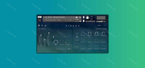 现代声乐音源 Sonixinema Siren KONTAKT-7audio