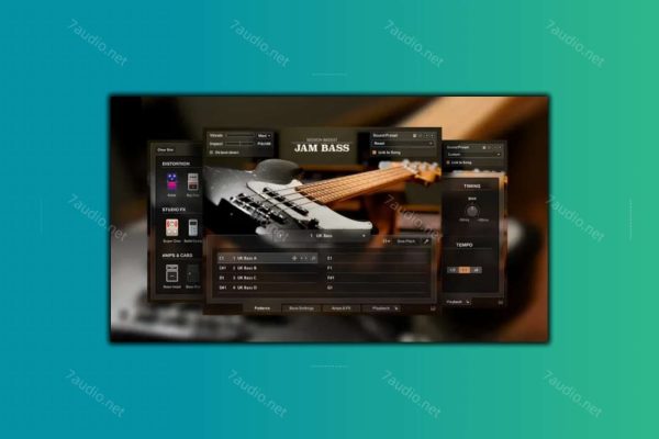 电贝斯音源 NI Session Bassist Jam Bass v1.0.1 KONTAKT-7audio