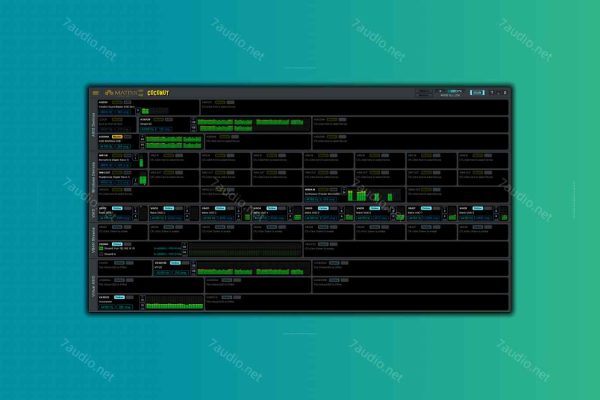 终极音频路由器 VB Audio Matrix Coconut v2.0.1.1 BTCR WIN-7audio