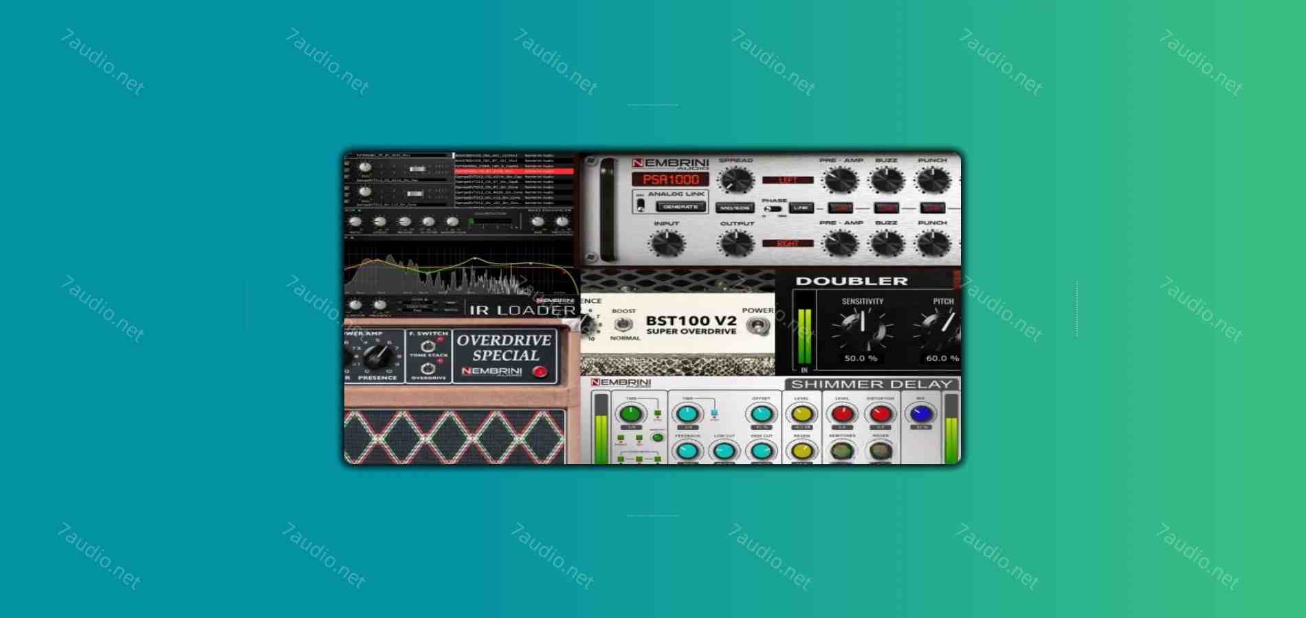 综合混音插件合集 Nembrini Audio Complete Bundle v2025.8 TC WIN-7audio