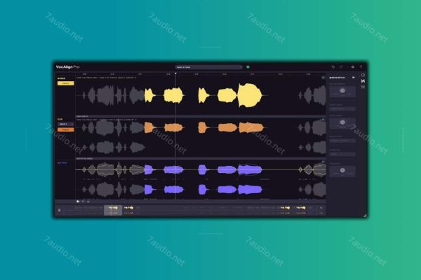 音频对齐插件 Synchro Arts VocAlign 6 Pro v6.1.18 R2R WIN-7audio