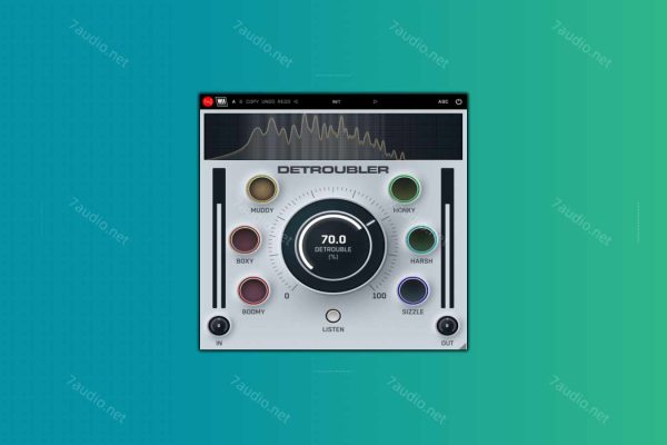 音调平衡插件 W.A.Production Detroubler v1.0.0 BUBBiX WIN-7audio
