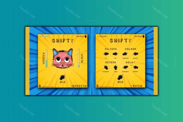 音高移位器 Mors Shifty Multi FX v1.0.0 WIN&MAC-7audio