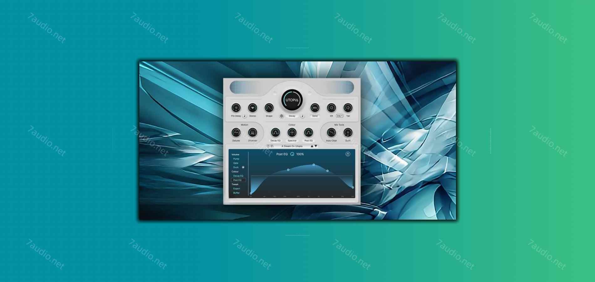 光谱混响插件 ADPTR Utopia v1.0.0 WIN&MAC-7audio