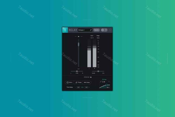可视化混音台效果插件 iZotope Relay v1.6.0 VR WIN-7audio