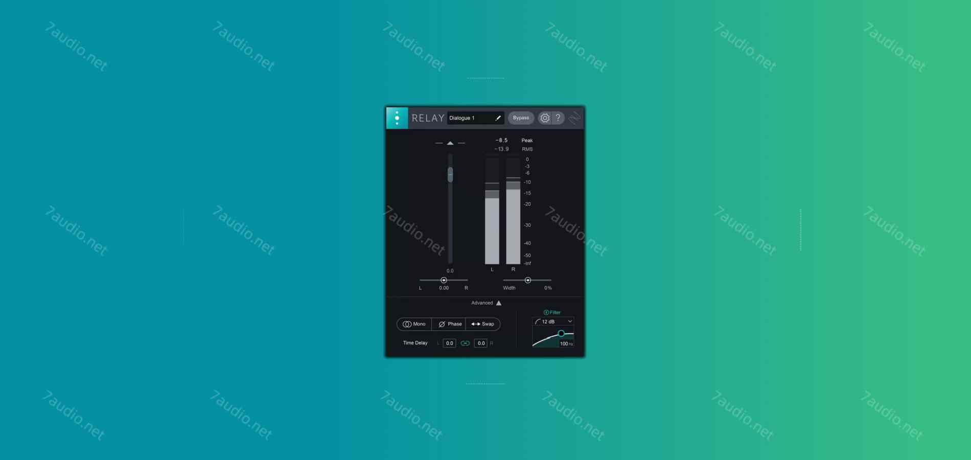 可视化混音台效果插件 iZotope Relay v1.6.0 VR WIN-7audio