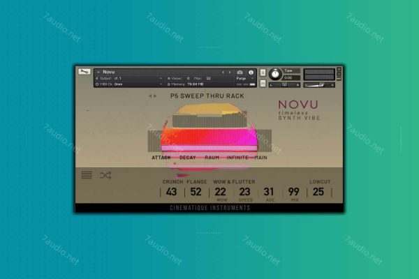 复古合成器音源 Cinematique Instruments Novu INTERNAL KONTAKT-7audio