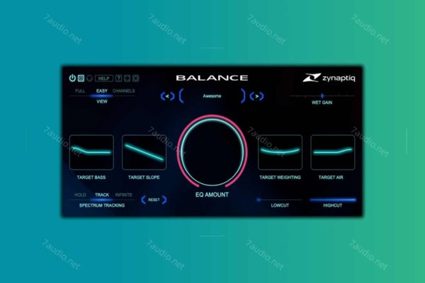 智能均衡器 Zynaptiq BALANCE v1.0.2 MacOS-7audio