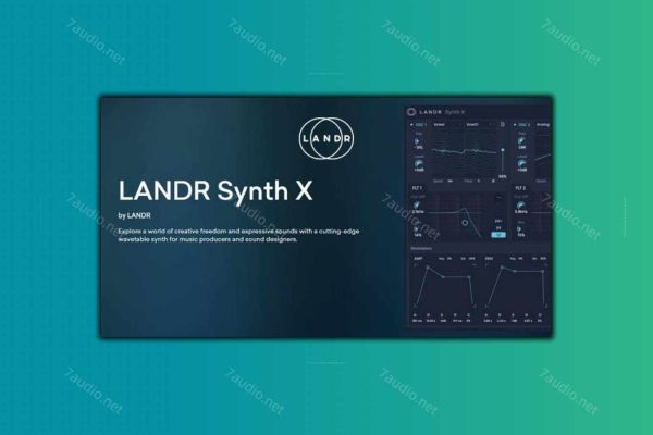 波表合成器 LANDR Synth X v1.0.38 R2R WIN-7audio