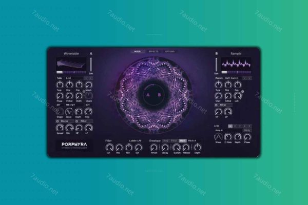 电子合成氛围音源 Ocean Swift Synthesis Porphyra Hybrid v1.2.0 Kontakt-7audio