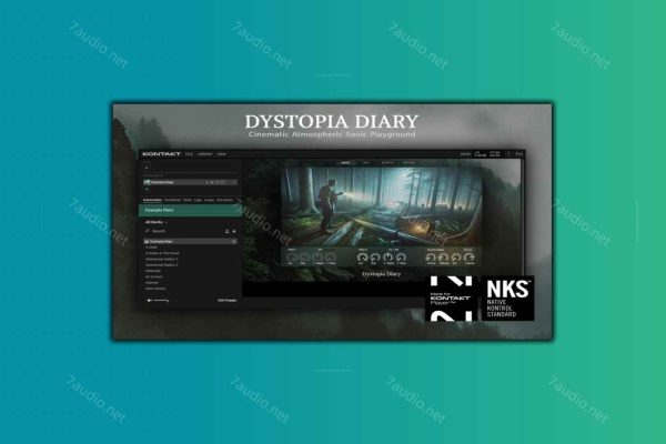 电影场景氛围音源 Ocean Swift Synthesis Dystopia Diary v1.1.0 Kontakt-7audio