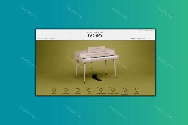 电钢琴音源 NI Electric Keys Ivory v1.0.0 Kontakt-7audio