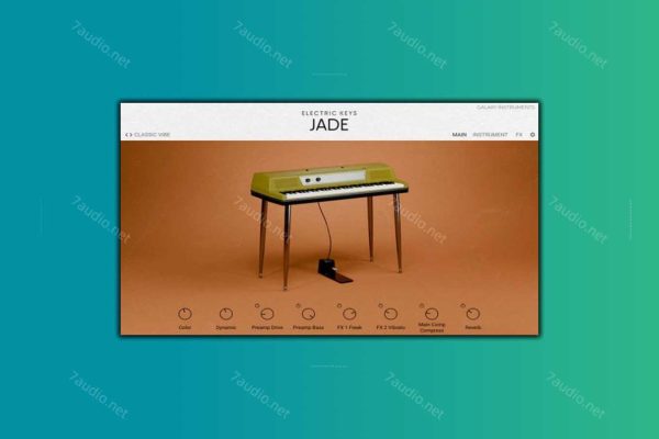 电钢琴音源 NI Electric Keys Jade v1.0.0 Kontakt-7audio