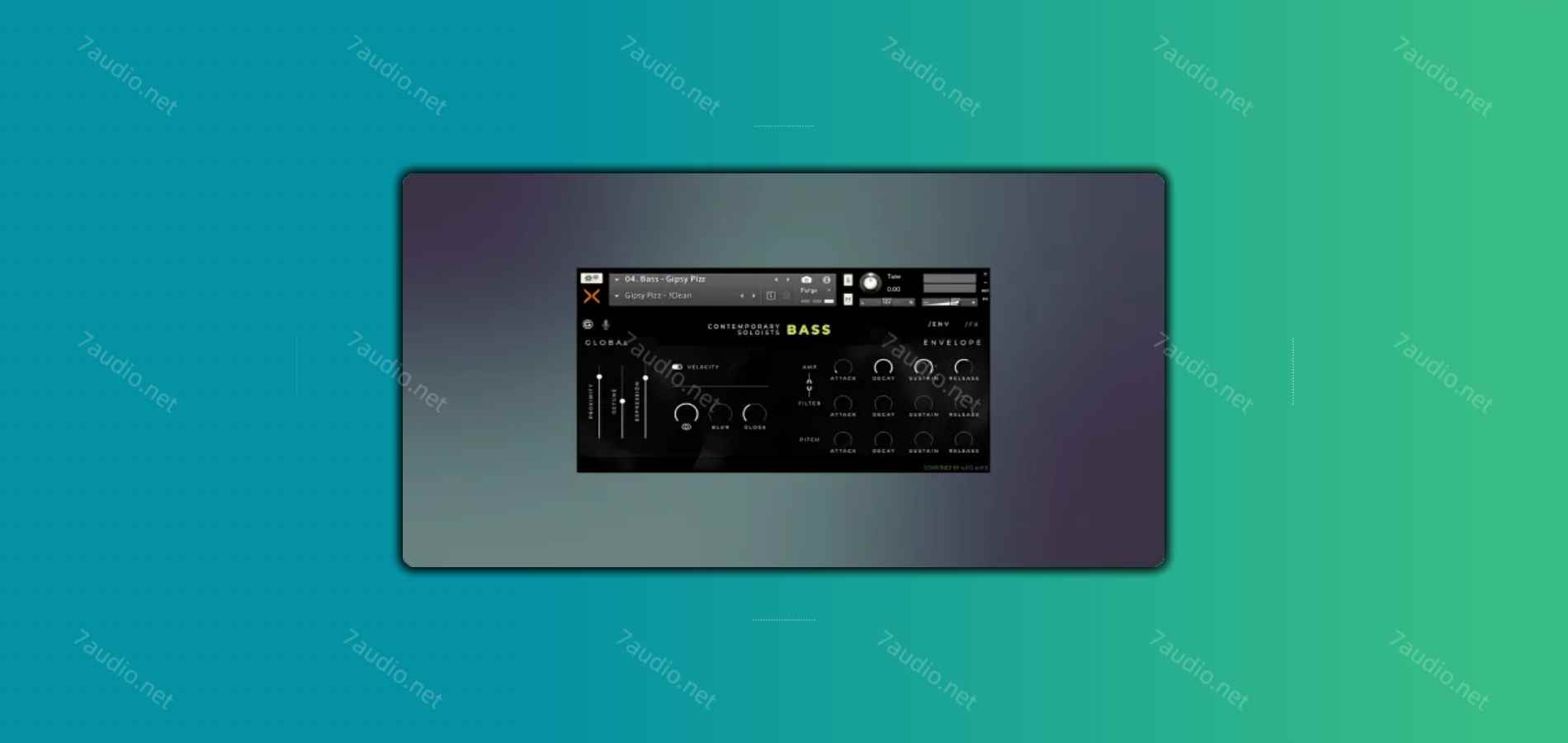 管弦乐贝司音源 Sonixinema Contemporary Soloist Bass v1.0.1 Kontakt-7audio