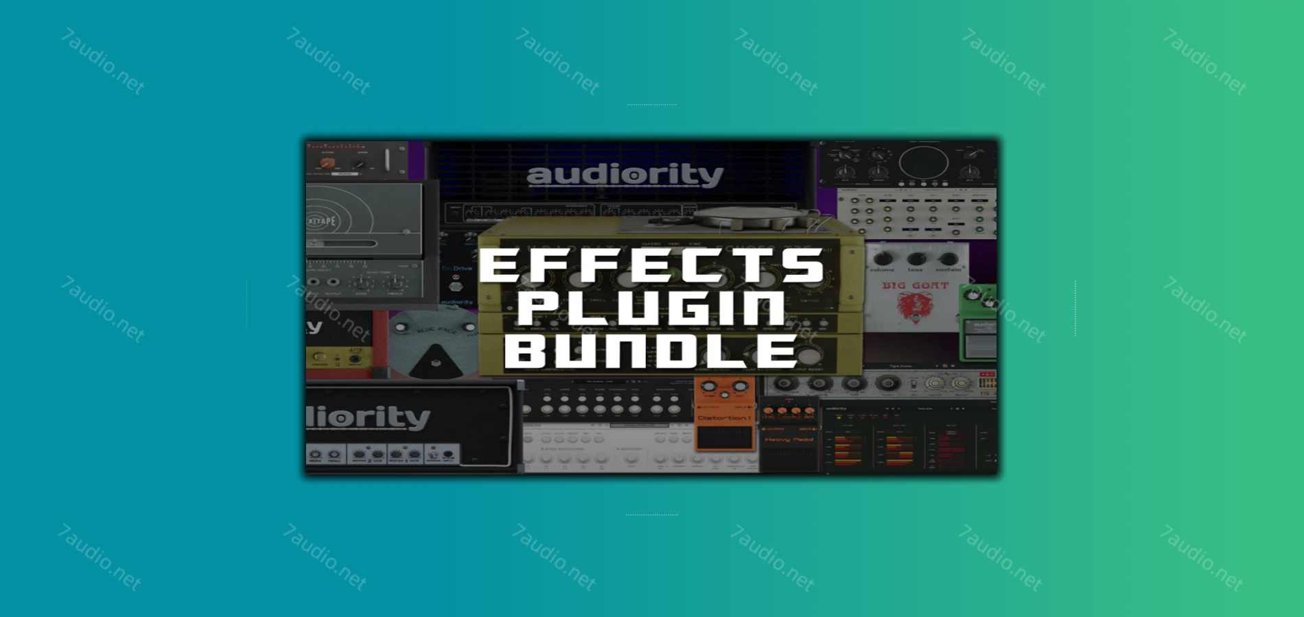 综合效果器插件合集 Audiority Complete Effects Bundle v2025.4 TC WIN-7audio
