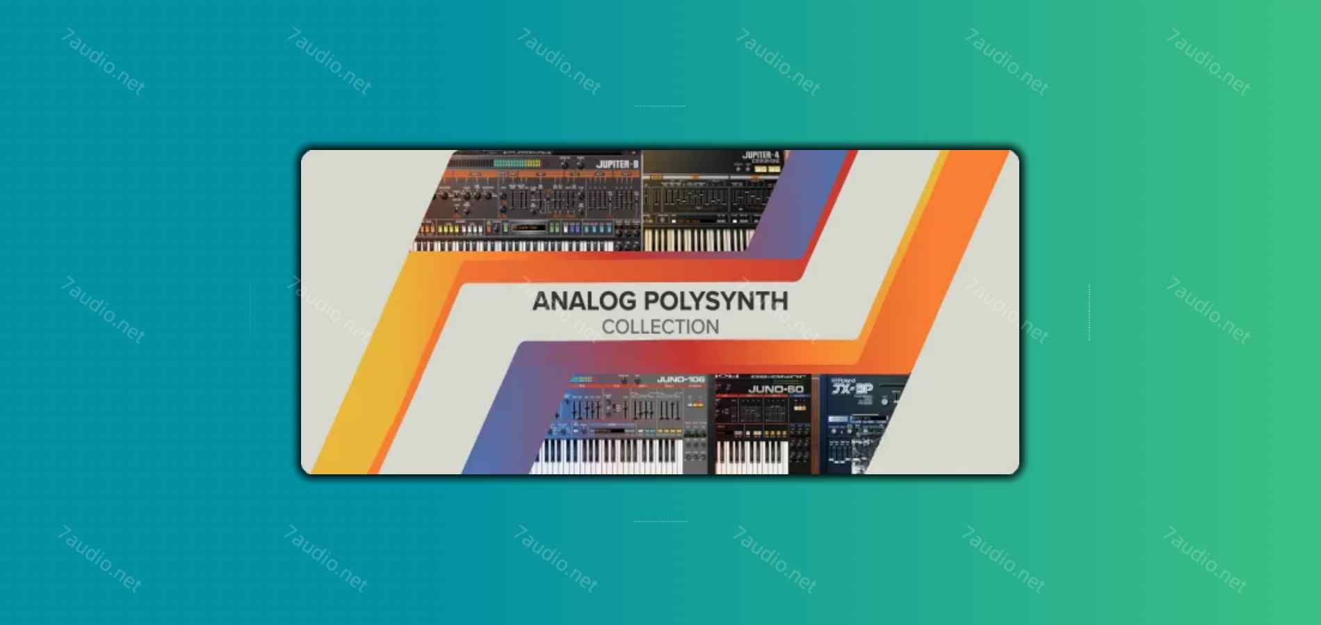 罗兰合成器音源合集 Roland Cloud Plugins v2023.8 R2R WIN-7audio