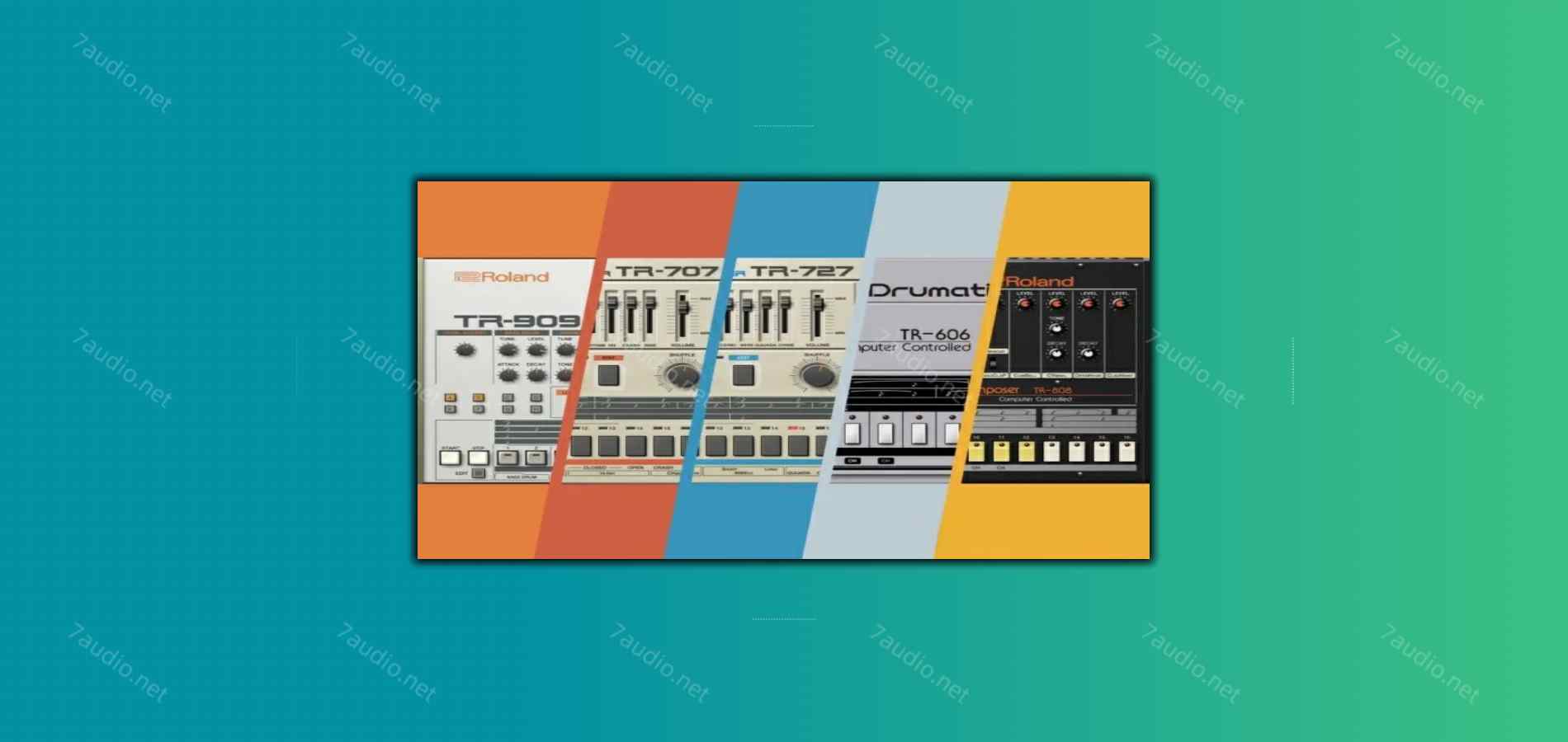 罗兰鼓机音源套装 Roland Cloud Drum Machine Collection v2025.04 MacOS-7audio
