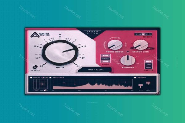 音高转换插件 Auburn Sounds Inner Pitch v2.0.0 TCD WIN-7audio