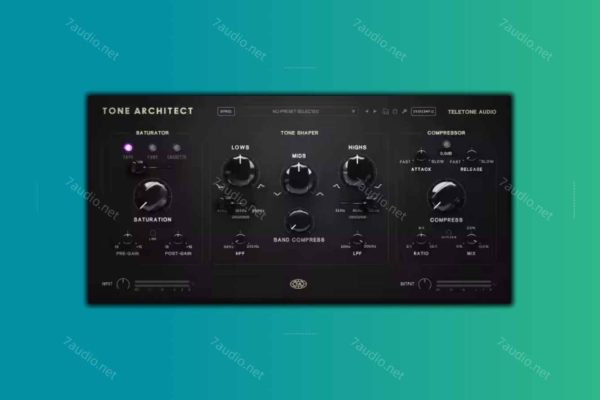 饱和压缩器 Teletone Audio Tone Architect v1.0.0 SEnki WIN-7audio