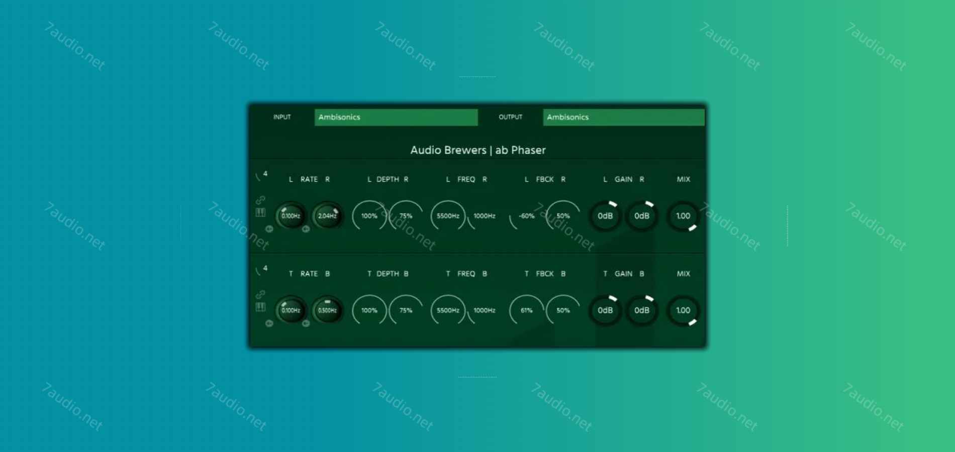 三维相位器 Audio Brewers ab_Phaser v2.16.0 MOCHA WIN-7audio