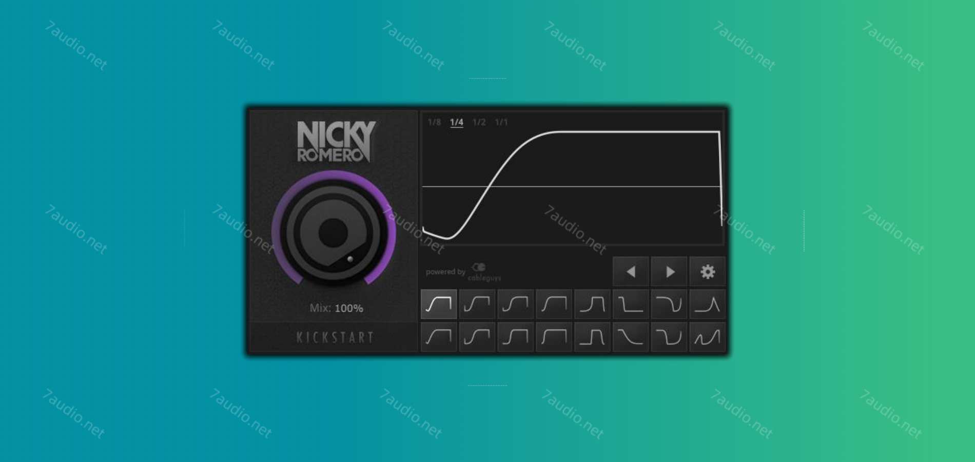 侧链压缩插件优化版 Nicky Romero Kickstart v1.0.9 R2R WIN&MAC-7audio