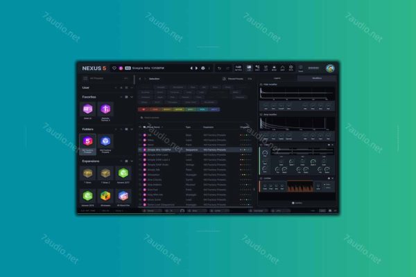 电子合成器音源完整版 reFX Nexus v5.1.3 WIN&MAC-7audio
