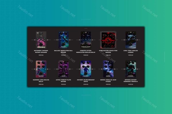 吉他踏板插件套装 Chaos Audio Plugin Bundle v1.0.1 MOCHA WIN-7audio