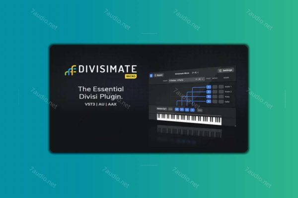 和弦声部分离插件 Nextmidi Divisimate Micro v1.0.5 HCiSO MacOS-7audio