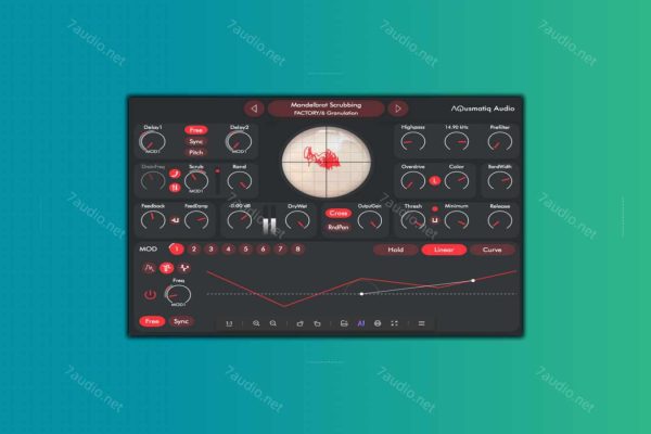 实时延迟效果器 Aqusmatiq Dedalus Delay v1.1.0 MOCHA WIN-7audio