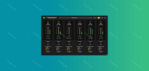实时鼓组分离插件 Acon Digital Remix Drums v1.0.1 MORiA MacOS-7audio