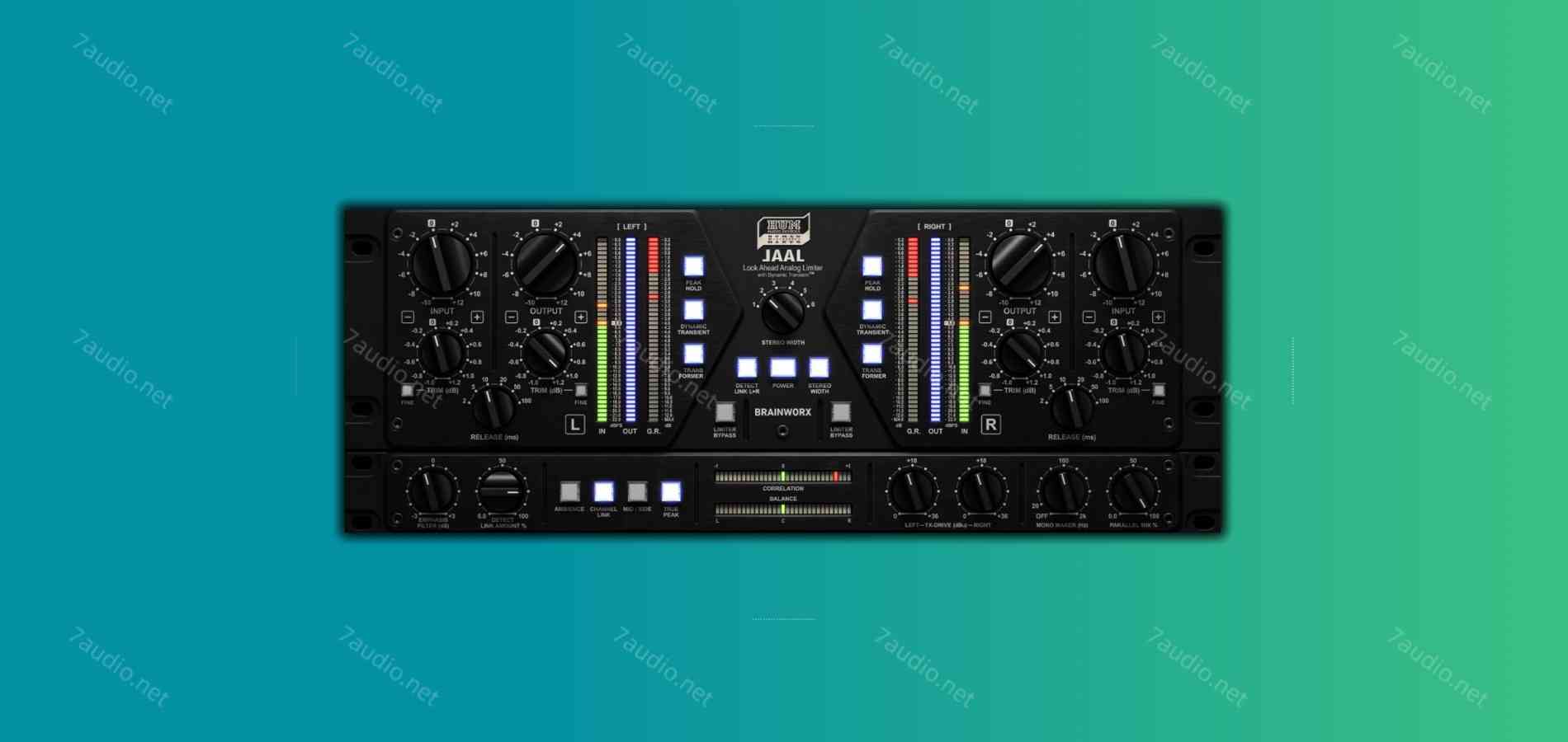模拟限制器复刻版 Plugin Alliance HUM Audio Devices LAAL v1.0.0 WIN&MAC-7audio