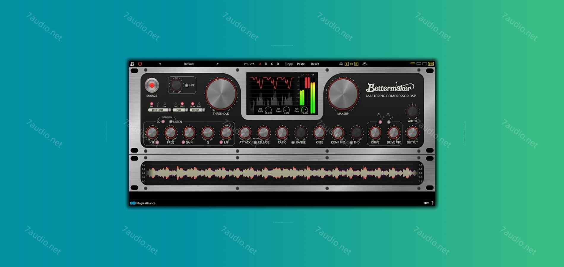 母带压缩器 Plugin Alliance Bettermaker Mastering Compressor v1.0.0 WIN&MAC-7audio