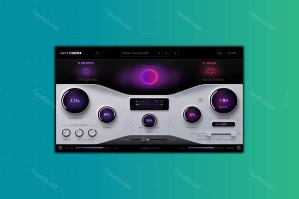 算法混响延迟插件 Nuro Audio Supernova v1.0.1 HCiSO MacOS-7audio