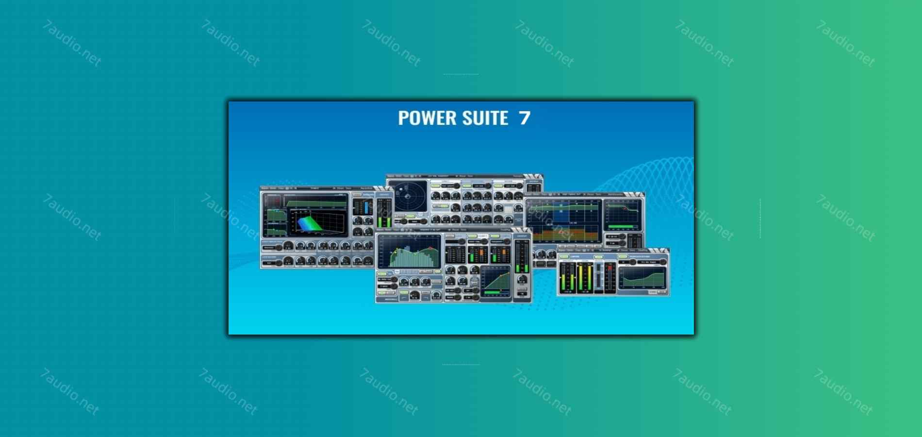 综合混音插件套装 Wave Arts Power Suite 7 v2025.05 TCD WIN-7audio