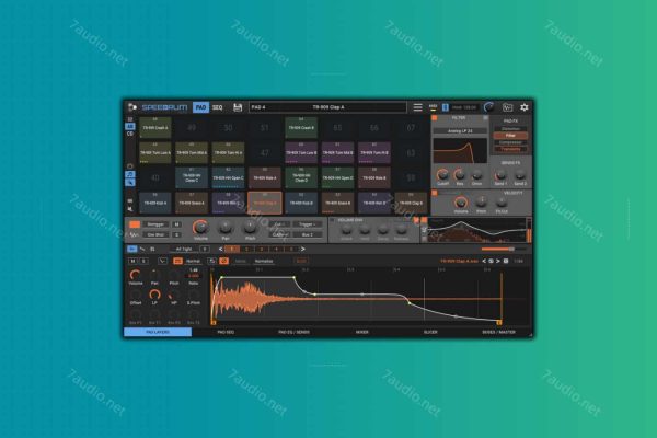 鼓机采样器 Apisonic Audio Speedrum v2.3.0 WIN&MAC-7audio