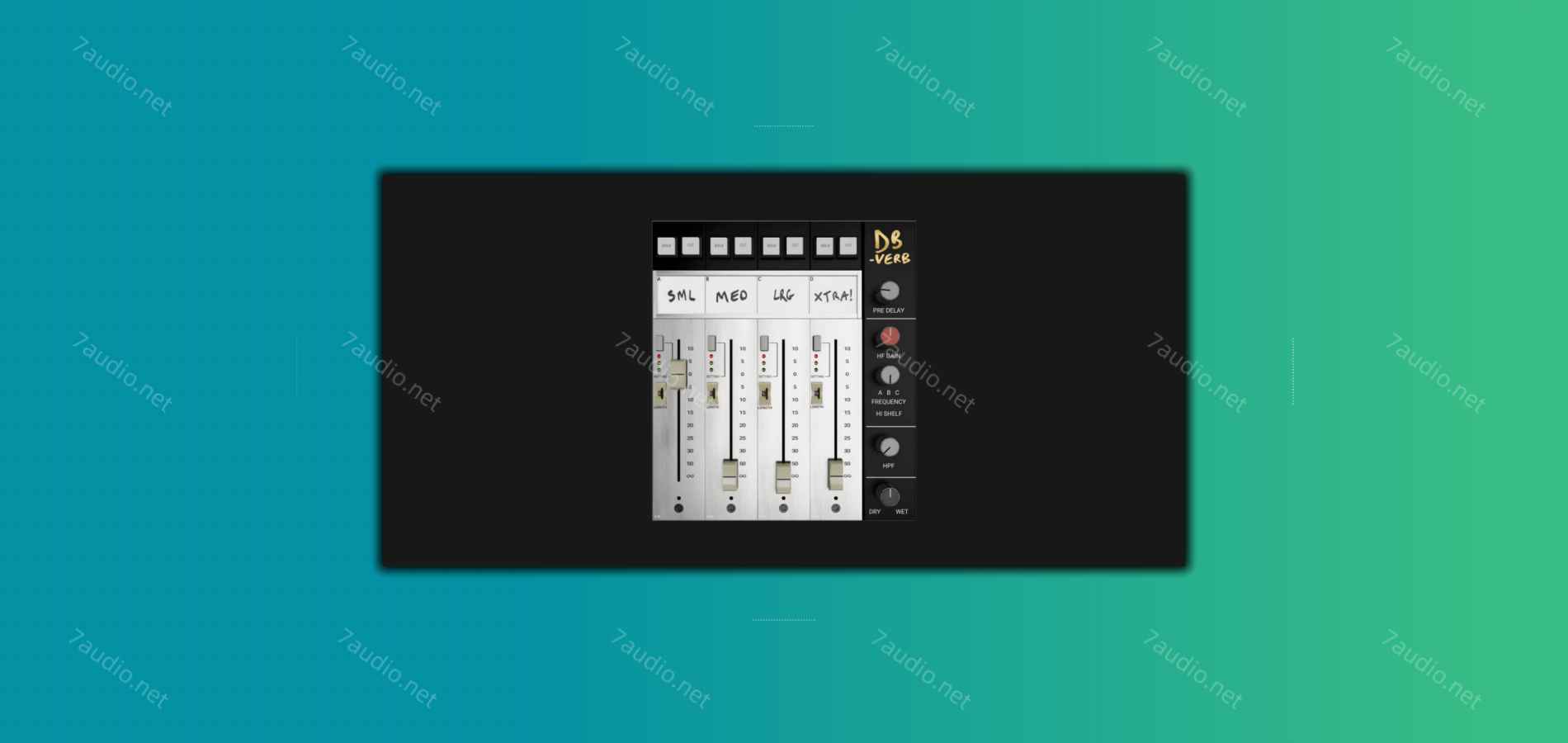 鼓混响效果器 Make Believe Studios DB Verb v4.0.71.235 ARM MacOS-7audio