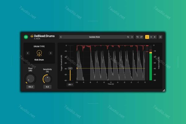鼓组混音插件 Acon Digital DeBleed Drums v1.0.1 MORiA MacOS-7audio