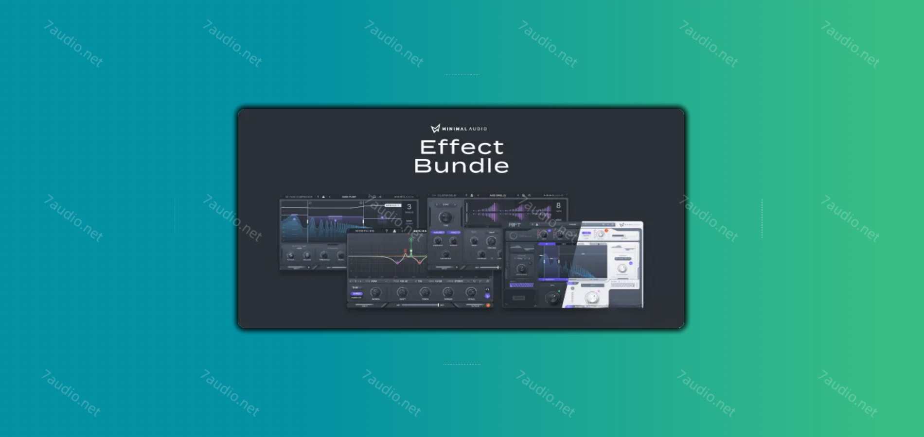 创意混音效果插件套装 Minimal Audio Effects Bundle v2024.2 MacOS-7audio