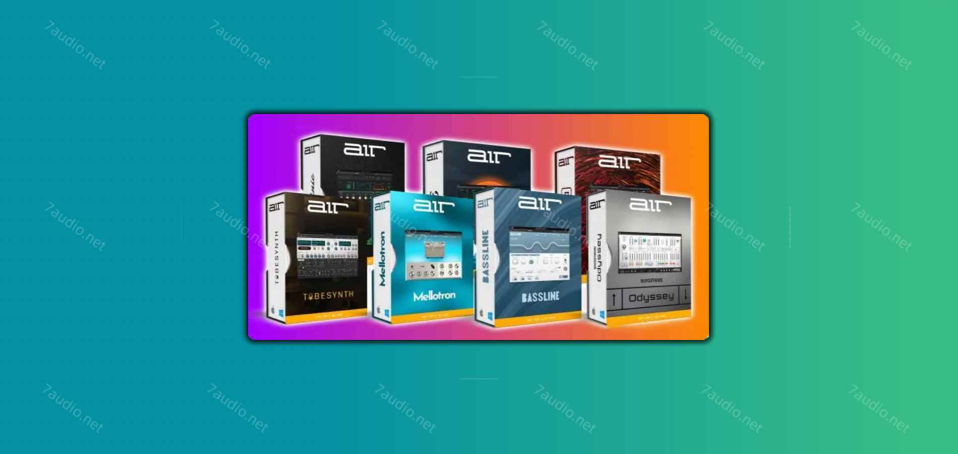 10个虚拟合成器插件合集 AIR Music Technology Instruments v2023.11 R2R WIN-7audio