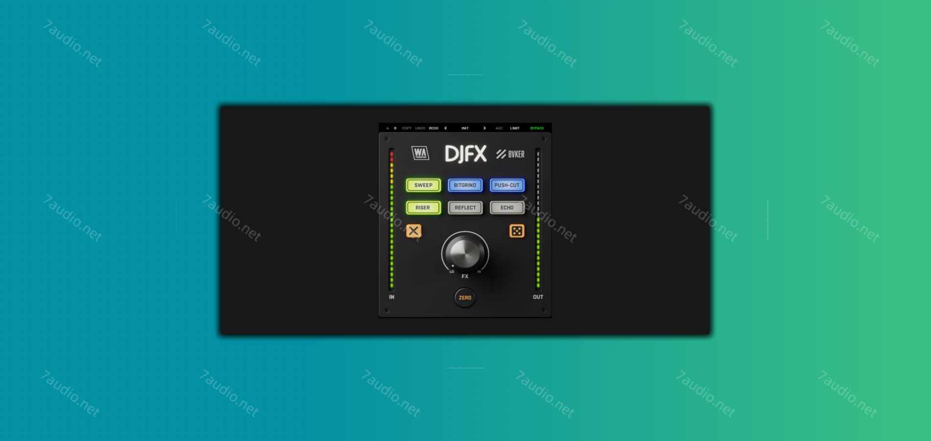 DJ效果器 W.A. Production DJFX v1.0.0 BUBBiX WIN-7audio
