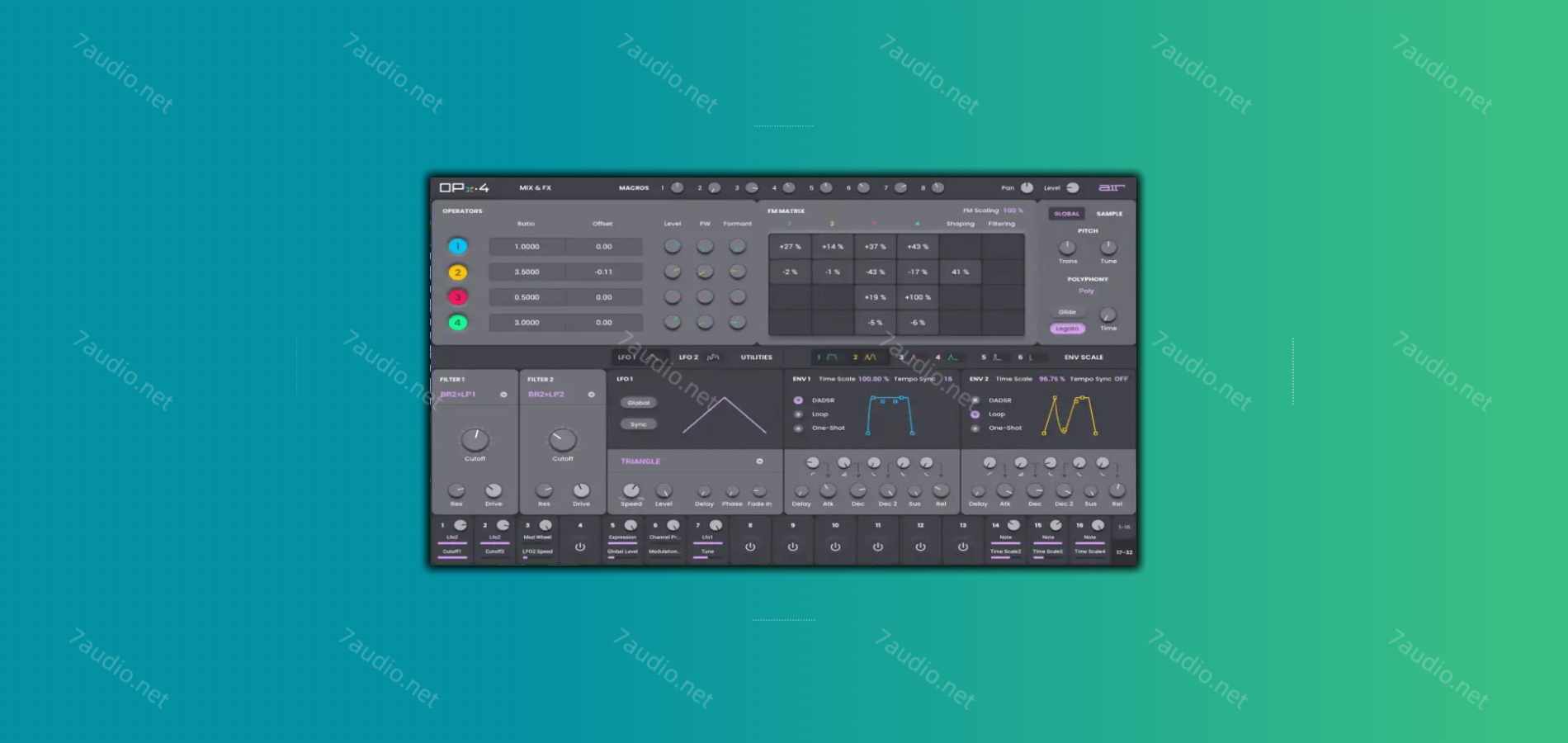 FM合成器 AIR Music Technology OPx-4 v1.2.1.14 TC WIN-7audio